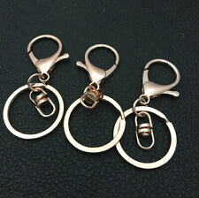 10Pcs 25mm Rose Gold Keychain Key Ring DIY Jewelry Accessories  picture