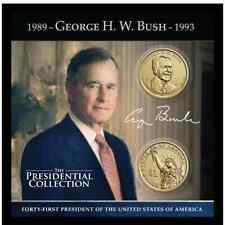 George H.W. Bush Presidential Coin Uncirculated (2 Coins) picture