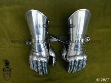 Christmas SCA LARP Medieval Armor Gauntlet/Gloves Historical Gauntlet new picture