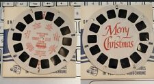 Rare Special Red Ink view-master Reel Merry Christmas Tour From Sawyer's Factory picture