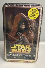 2005 Topps Star Wars REVENGE OF THE SITH MOVIE CARDS Factory Sealed Tin Box NEW picture