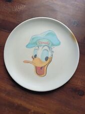 Vintage Donald Duck plate circa 1965 used slight discoloration on edge picture