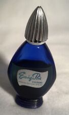 Bourjois Evening In Paris Cologne .50 Fl Oz Cobalt Blue Bottle 75+% Full Vintage picture