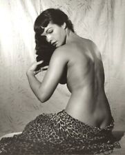 1950s Model BETTIE PAGE Classic Retro Sensual Black & White Picture Photo 4x6 picture