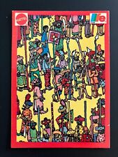 Vintage Mattel Life Cereal 1991 Where’s Waldo Limited Edition Card #8 of 12 picture