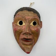 Tlingit Haida Tsimshian Tribal Wooden Carved Mask PNW Native Art Totem 1930s picture