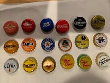 Lot Of 18 Different Beer Soda Water Bottle Caps picture