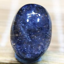 3.4Ct Very Rare NATURAL Beautiful Blue Dumortierite Quartz Crystal Pendant picture