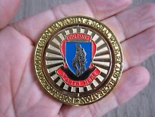 U.S. ARMY MWR, VICTORY STARTS HERE, FORT JACKSON, S.C. SPINNING CHALLENGE COIN picture