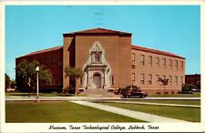 Lubbock Texas Technical College Museum Posted 1967 Chrome Postcard 6H picture