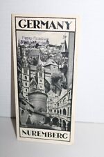 Vintage Nuremberg Germany Souvenir Travel Guide picture