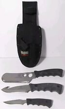 Smith & Wesson Bulls Eye Blade Knife Set With Black Sheath picture