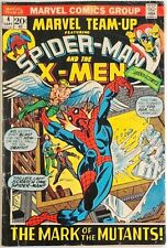 Marvel Team-Up #4 (1972) Vintage Key Comic, X-Men, Spider-Man vs. Morbius picture