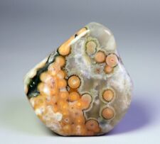 Natural Polished Ocean Jasper Agate Quartz Crystal Stone Pendant Reiki Healing picture