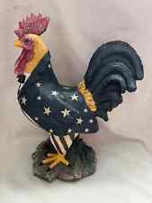 Patriotic Post-Modern American Rooster (13”h) picture