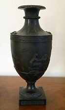 Antique 18th / 19th century Wedgwood Black Basalt Vase Urn Neoclassical Georgian picture