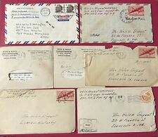 (7) World War 2 Era 1944 old vintage letters home, Girlfriend, Wife, Love picture