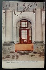 Vintage Postcard 1907-1915 Slave Block in Old Hotel Royal, New Orleans, LA picture