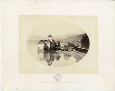 S. Armero. Switzerland, Chillon Castle, Canton of Vaud vintage albumen print.   picture