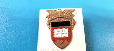 Vintage Boston College ROTC Medal Pin Insignia Hat Badge N.S. Meyer Stamp picture