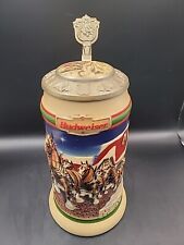 Budweiser Signature Edition Holiday Stein Series 1998 Grants Farm Holiday CS343 picture