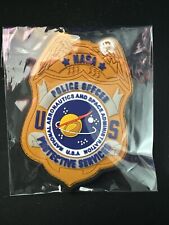 NASA Protective Services POLICE PVC Patch Misprinted RARE picture