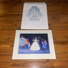 Walt Disney’s Masterpiece Cinderella Exclusive Commemorative Lithograph 1995. picture