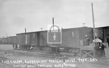 Box Car Railroad Depot Office Taft California CA picture