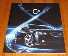 Original 2008 Pontiac G8 & G8 GT Deluxe Sales Brochure Catalog picture
