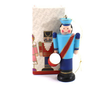 Avon Nutcracker Ornament Collection THE SOLDIER Wood 1984 Box Christmas Vintage picture