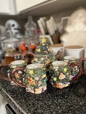 Christmas Coffee/tea Set Of Four picture