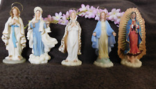 1999 Bradford Exchange Lady of Fatima 5 Figurines Lady of Grace,from Roman Inc. picture