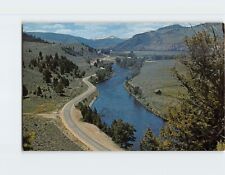 Postcard Big Hole Valley from the Cliffs Watercress Spring Montana USA picture