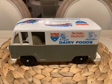 RARE Vintage 1950's All Star Dairy Foods SUPERMAN Advertising Bank Truck HTF picture