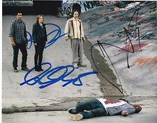 CLIFF CURTIS KIM DICKENS FRANK DILLANE FEAR THE WALKING DEAD SIGNED 8X10 PHOTO picture