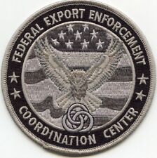 FEDERAL EXPORT ENFORCEMENT Washington DC subdued gray POLICE PATCH picture