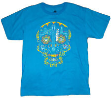 *NWOT* Disney Parks Pixar COCO Sugar Skull Blue Youth Shirt; Size XL picture
