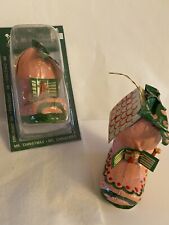 2 Paper Mache Old Woman in The Shoe Mr Christmas Vintage 1977 Ornaments picture
