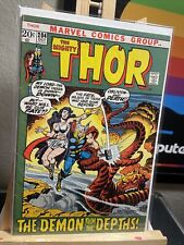 Thor #204 Marvel Comics 1972 John Buscema art / Hildegarde / Odin / Mephisto  picture
