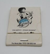 Buddy Guy's Legends Blues Club CHICAGO 784 S Wabash Illinois Matchbook picture