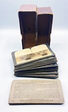 Underwood, European War, Antique Photos 3D Stereo Card Box Set for Stereoscope picture