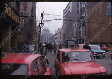 sl82 Original slide 1969 Japan ? downtown traffic taxi 007a picture