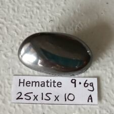 9.6g A+ grade  Hematite magnetic polished natural iron hematite highly polished picture