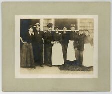Lesbian Women In Drag 1880 Gay Female Suffragist Cabinet Card Cross Dress Photo picture