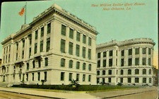 Antique New Orleans 1910 Postcard  Court House Scordill picture