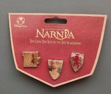 Disney Store Chronicles Of Narnia 3 Pin Set New On Card picture