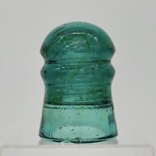 Green Aqua w/ Amber Swirling CD 126 [470] Brookfield Glass Insulator picture