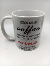 Orca Coatings Coffee Prayer Coffee Wine Mug Novelty Humor Funny picture