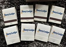Vintage U.S. NAVY Matchbooks ~ NAVY LODGE Matches~Lot Of 46~Unused picture
