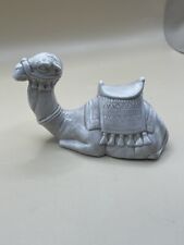 VTG Nativity Ceramic Glaze Resting Camel Figurine 4.5”L X 2.5 T Christmas Decor picture
